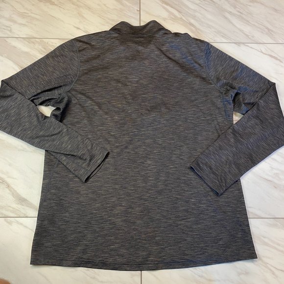 REI Co-Op Long Sleeve 1/4 Quarter Zip Gray Midweight Base XLarge Tall XLT - Picture 5 of 6